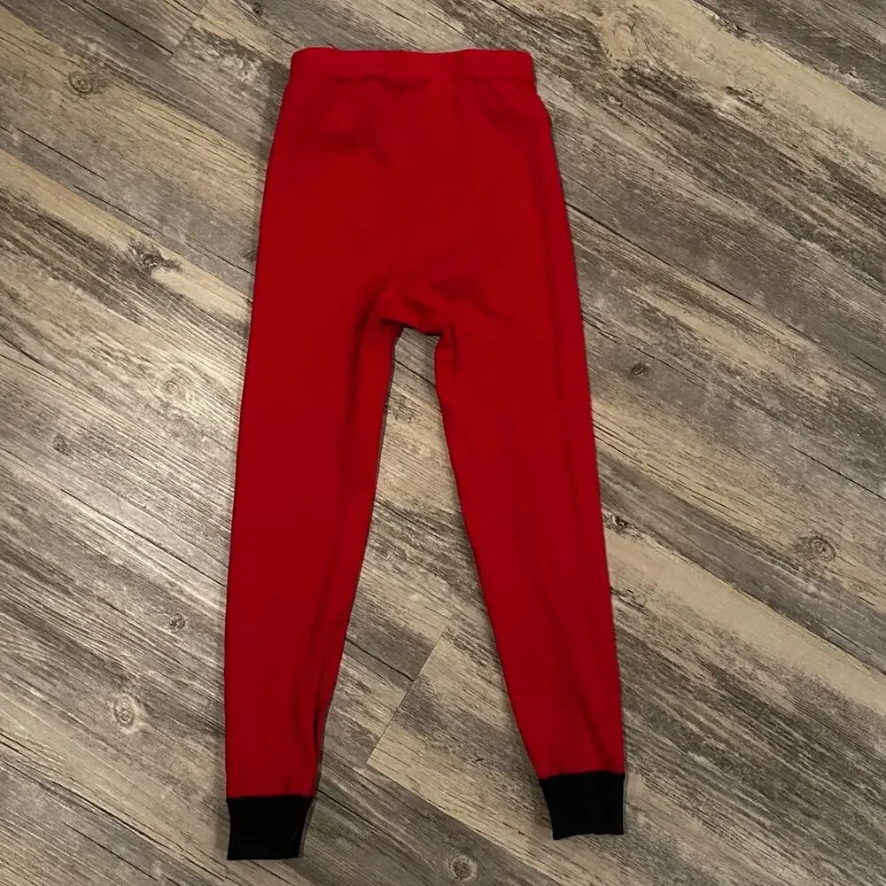 Hanna Andersson Kids Santa Pajama Set - Red - Size 6/7 (120cm) - Organic Cotton